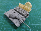 3d Printed 1/35/72 German-styled T-54 (D) Medium Tank Kit